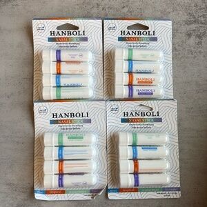 Hanboli Nasal Sticks 4 Packs Lavender - Tropical - Mint - Wintermint